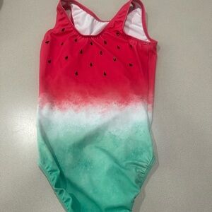 Destira Girls Gymnastics Leotard One In A Melon Child Medium